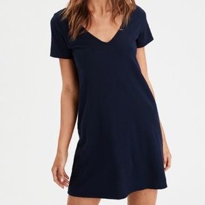 Black t-shirt dress